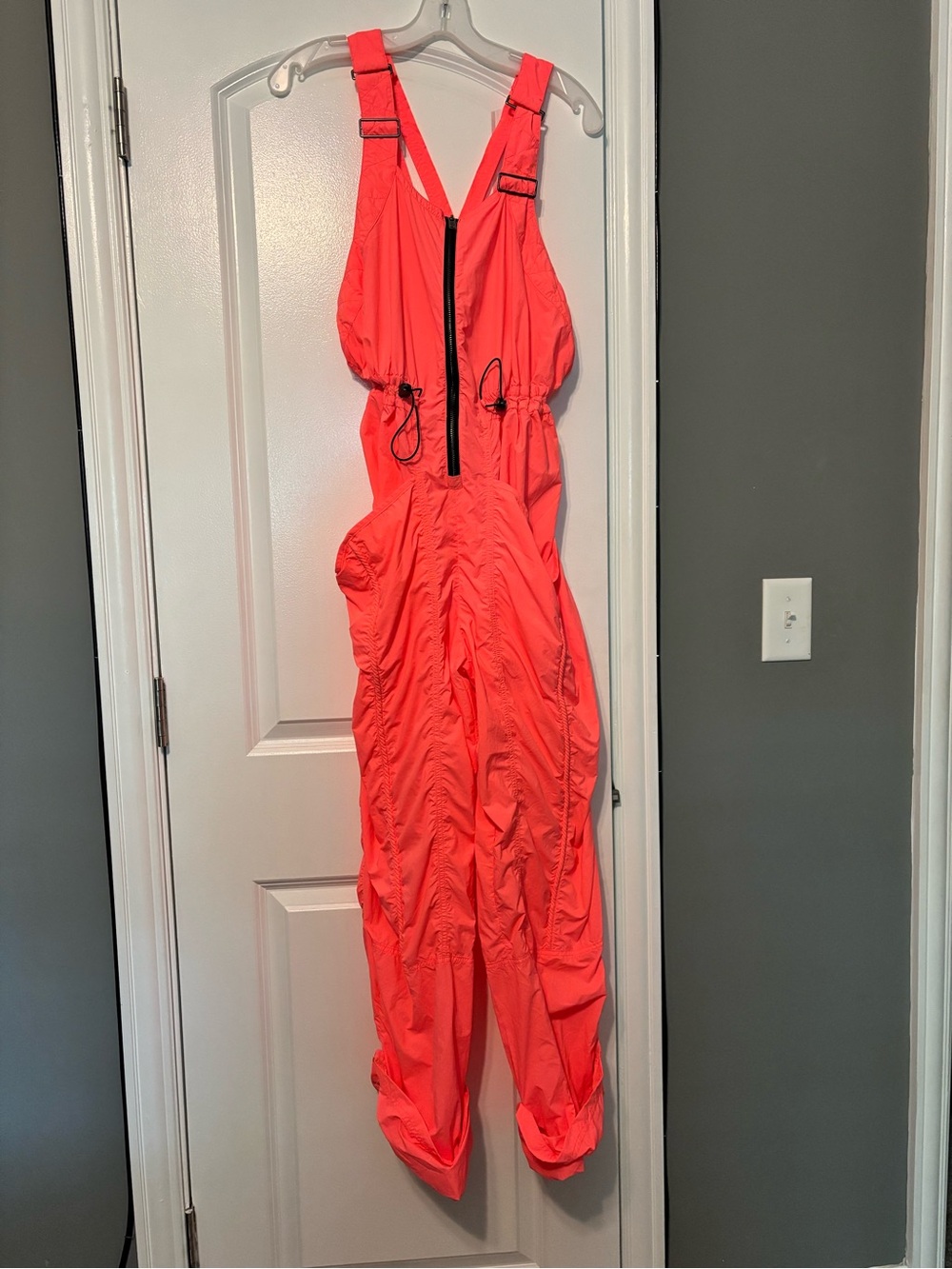 Free People FP Movement NWT Neon Coral Uphill Onsie | Medium